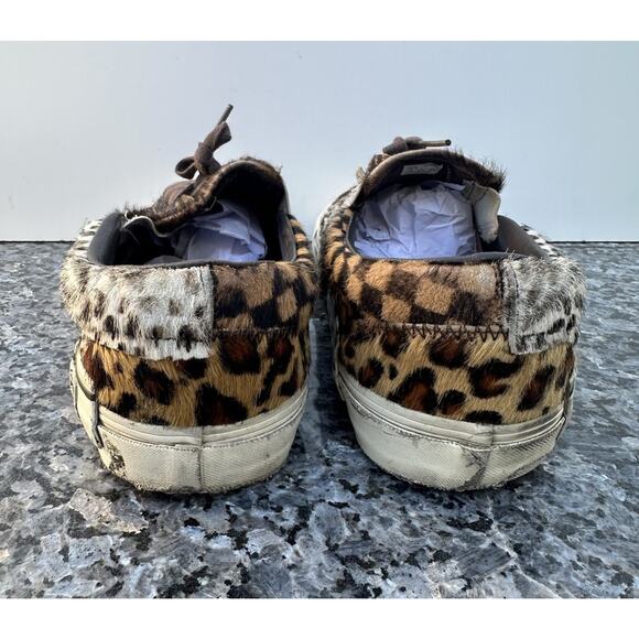 Damaged VANS VAULT SLIP-ON CAP LX Cut Paste Multi Pony-Hair Checkerboard Men 12 - Picture 12 of 13